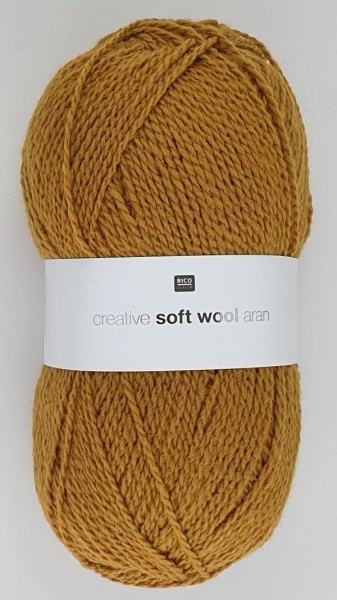 Rico - Creative Soft Wool Aran - 028 Mustard